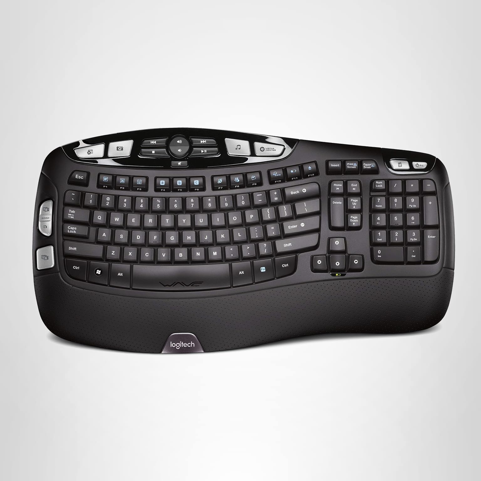 Amazon.com: Logitech K350 Wireless Wave Keyboard with Unifying